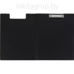Папка-планшет Attache A4 черный с верх. створкой