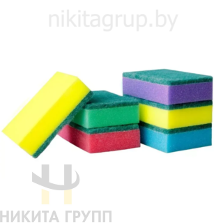Губка для мытья посуды 5+1 шт/упак
