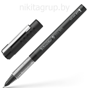 Ручка роллер "Xtra 805" 0,5 мм, пласт.,черный, стерж. черный