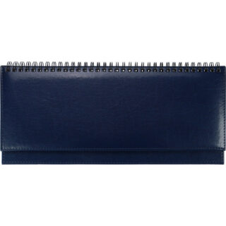 ПЛАНИНГ 56 л. недатированный SELECTION - BLUE на гребне кожзам (синий), серебристый срез 300х130мм