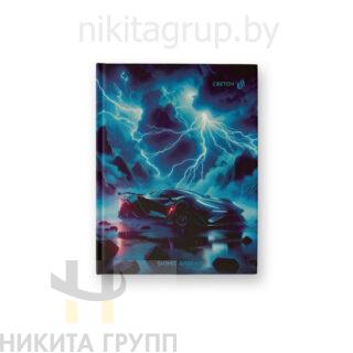 Бизнес-блокнот (записная книжка) А6 64л. Гроза глянцевая ламинация
