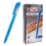 Ручка шариковая автоматическая Flair WRITO-METER RT синяя