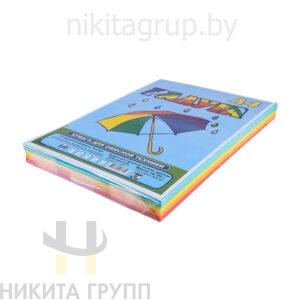 Бумага для офисной техники цветная А4мм &laquo;Радуга&raquo; 80г/м2 250 листов