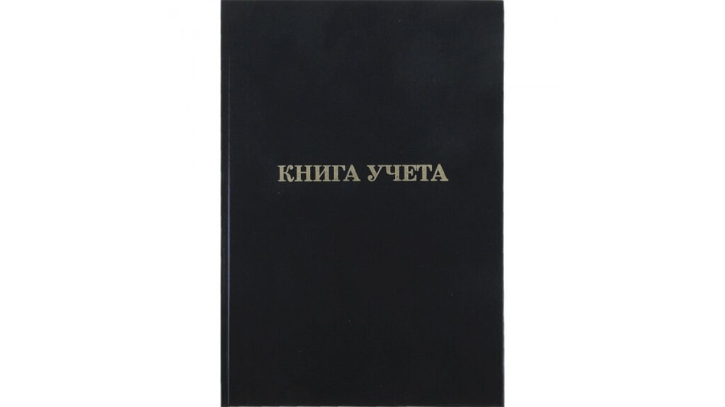 Книга учета БУМВИНИЛ ЛИНЕЙКА А4 96 л., ГАЗЕТКА