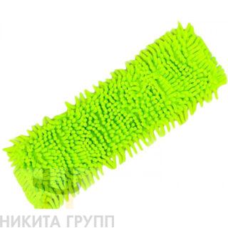 Насадка для швабры сменная микрофибра Шенил 40см карман-резинка