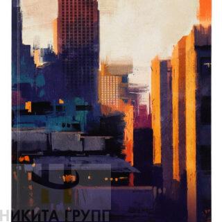 Книга учёта 96л. ГОРОДСКОЙ ПЕЙЗАЖ-2,, клетка