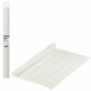 Бумага гофрированная/креповая, 32 г/м2, 50х250 см, белый в рулоне, BRAUBERG