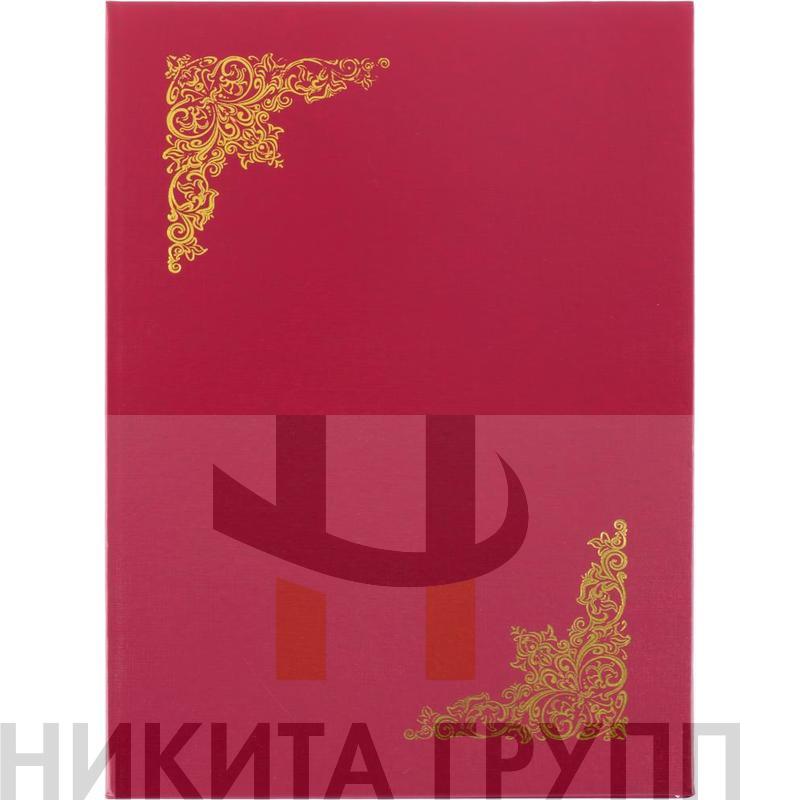 Папка адресная с ВИНЬЕТКОЙ бумвинил, жесткая