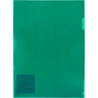 Папка-уголок A4 180мкм. ЗЕЛЕНЫЙ