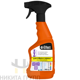 Средство д/мытья окон и стекол "Effect Дельтьа 404" 500мл