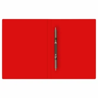 Папка с пружинным скоросшивателем A4 500мкм КРАСНАЯ