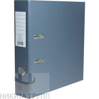 Папка-регистратор А4 75мм СЕРЫЙ