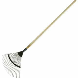 Грабли веерные проволочные с черенком