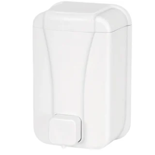Диспенсер 500мл жидкого мыла пластик белый
